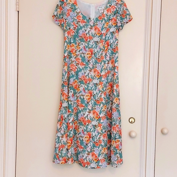 Coldwater Creek Floral Dress - Picture 1 of 5